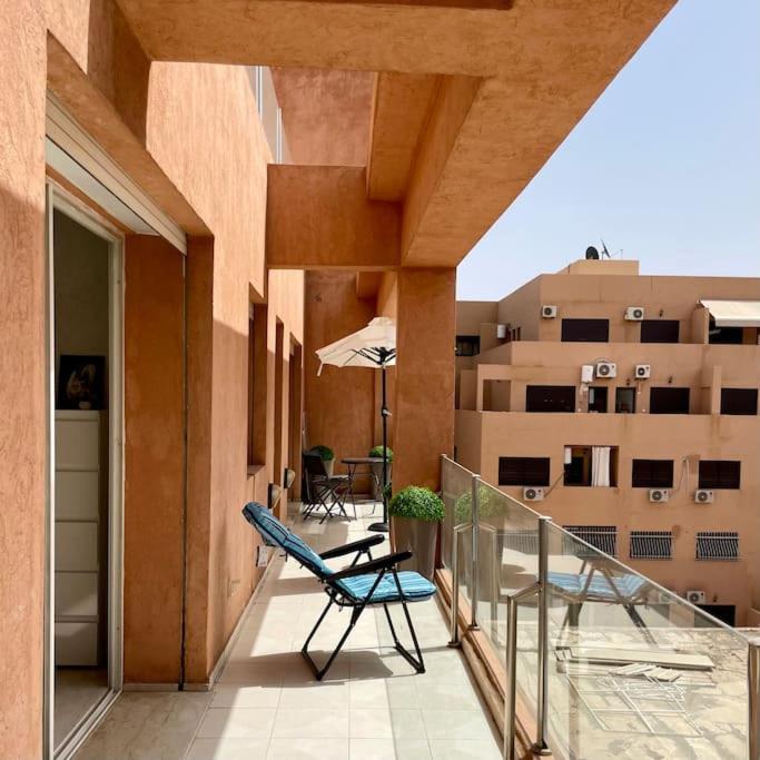 Appartement Centre Gare Gueliz Chic Et Cosy De Marrakech Marrakesh Exterior foto