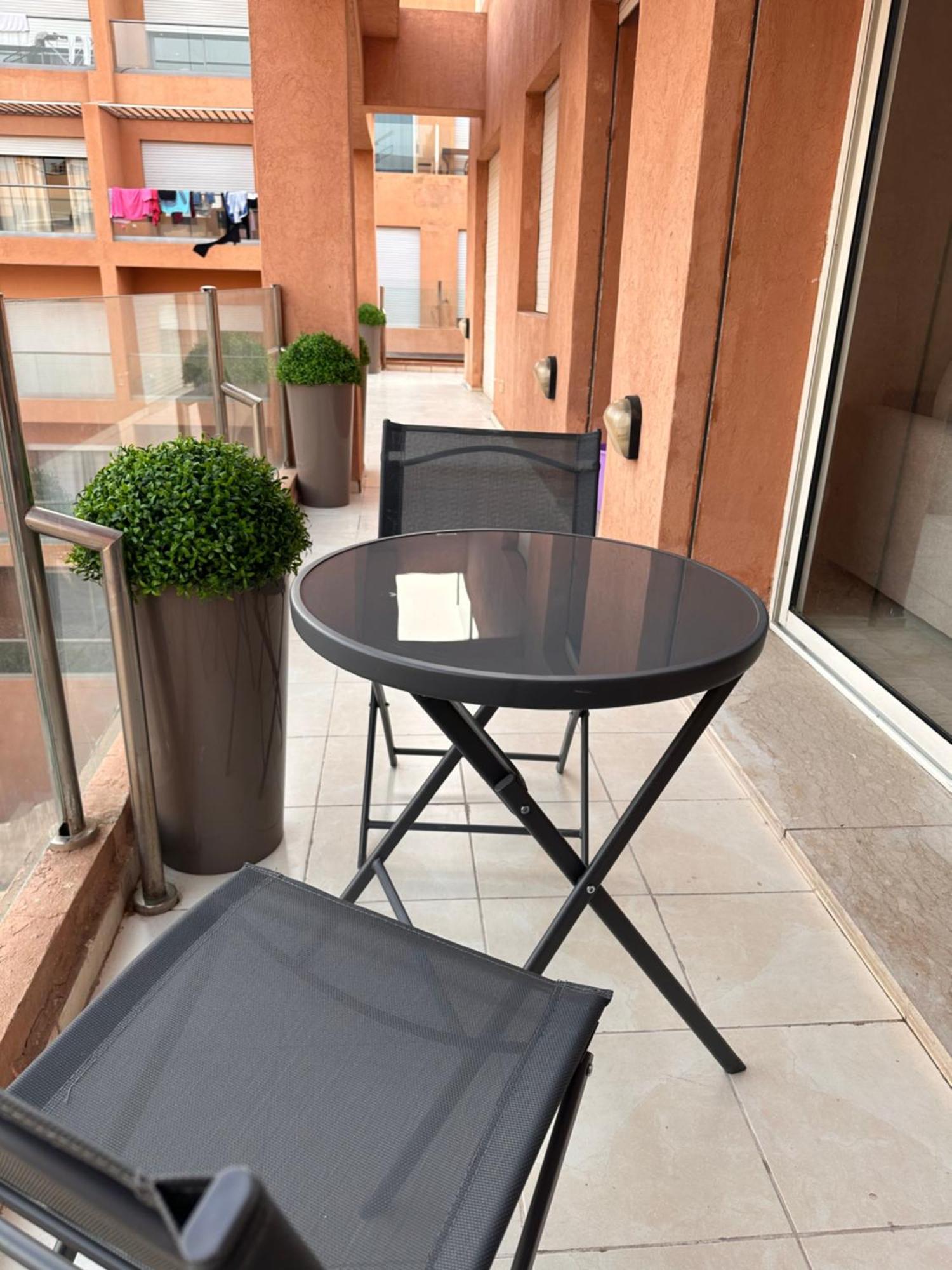 Appartement Centre Gare Gueliz Chic Et Cosy De Marrakech Marrakesh Exterior foto
